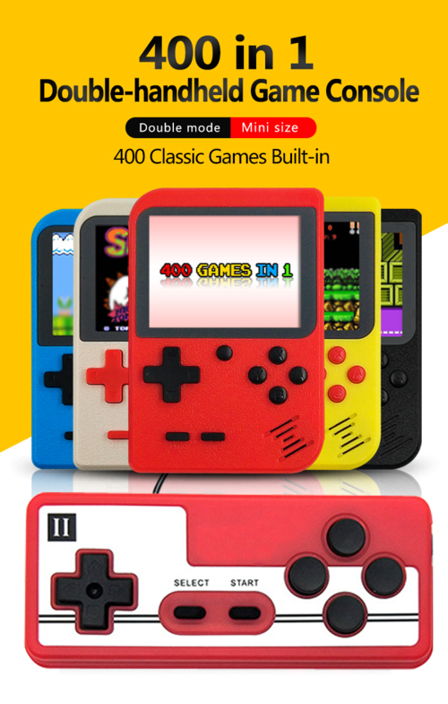 Retro Portable Handheld Video Game Console