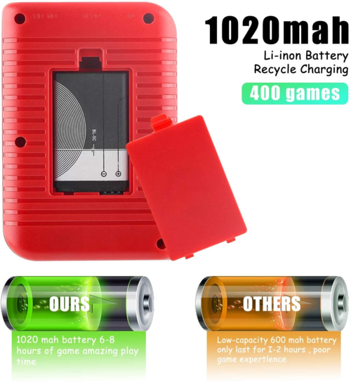 Retro Portable Handheld Video Game Console